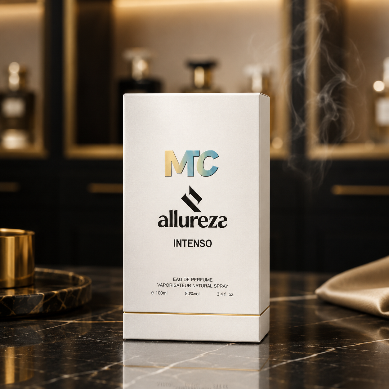 MTC Allureza Intenso Perfume 100ml – Premium Long Lasting Fragrance